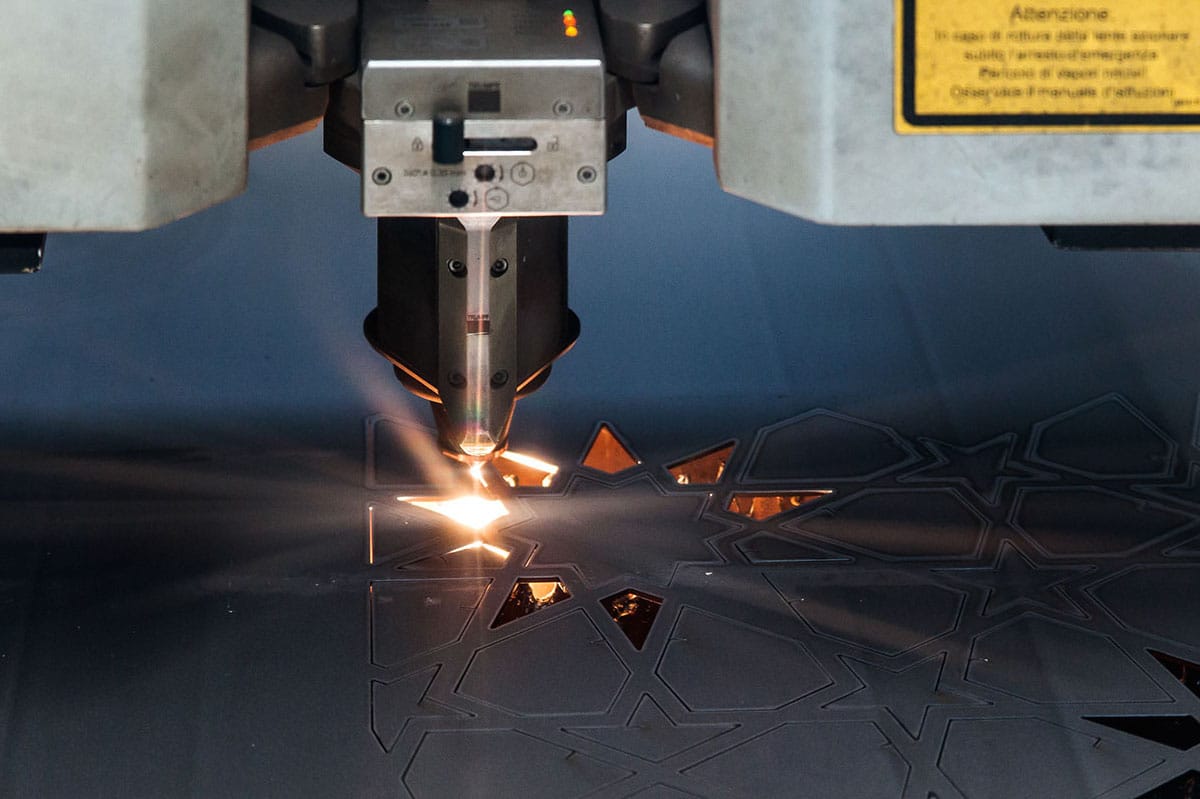 taglio laser pizza