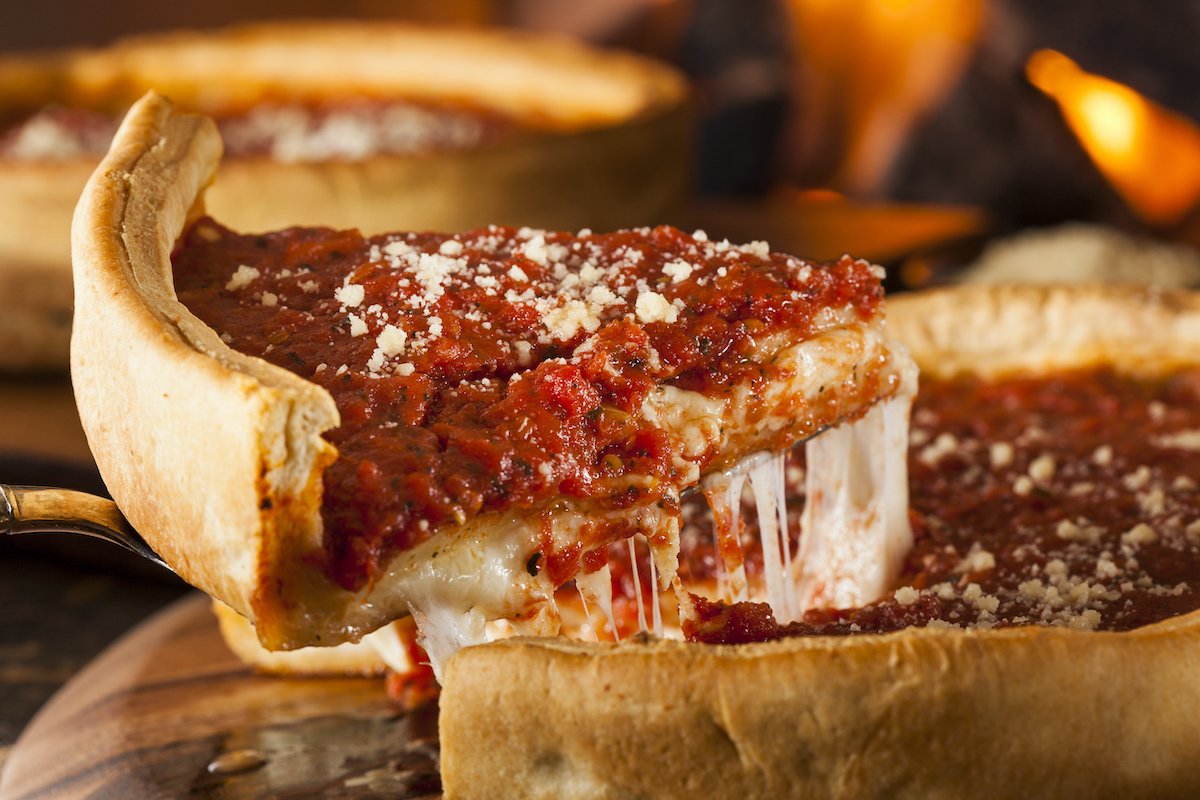 Deep Dish pizza chicago