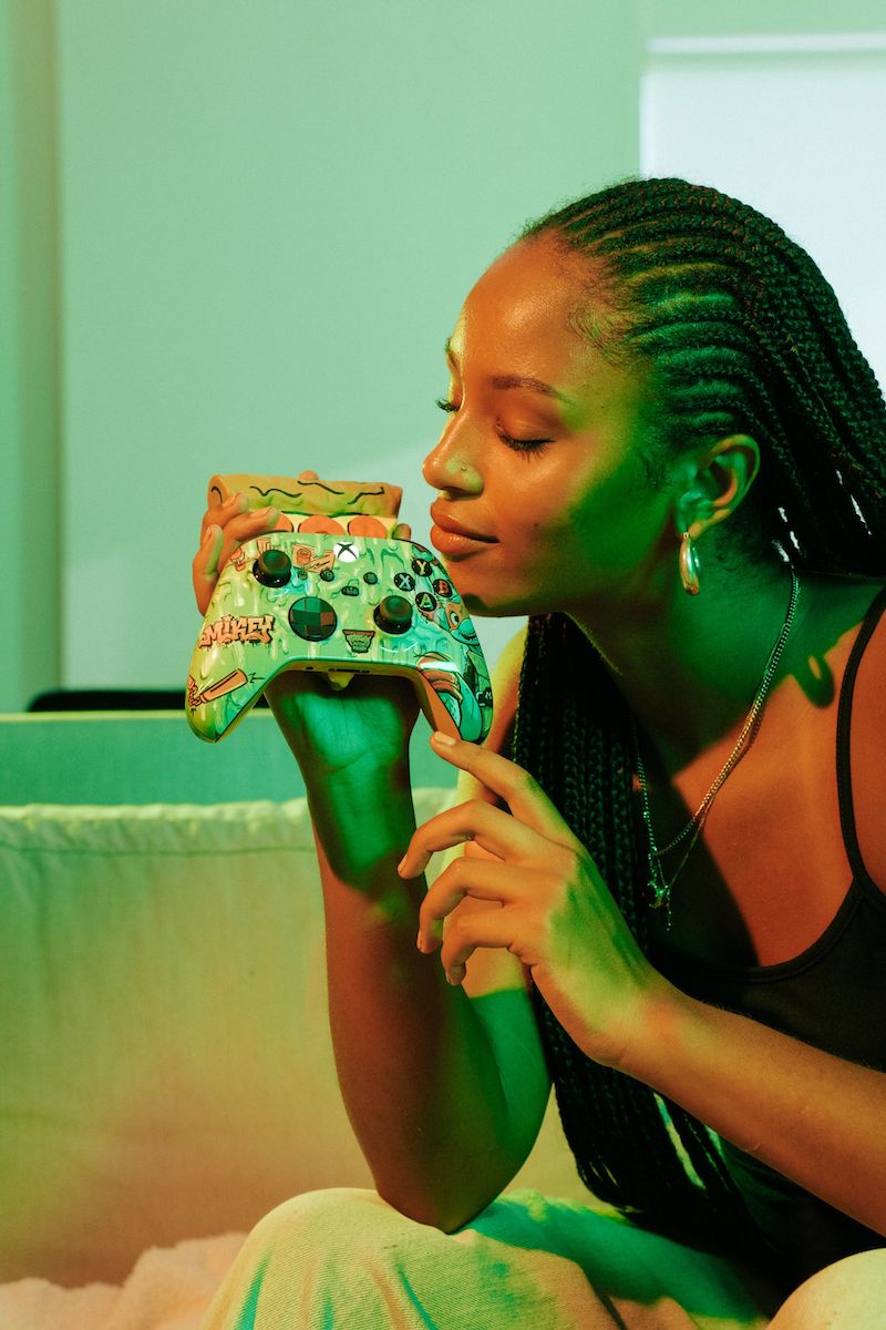 controller xbox pizza