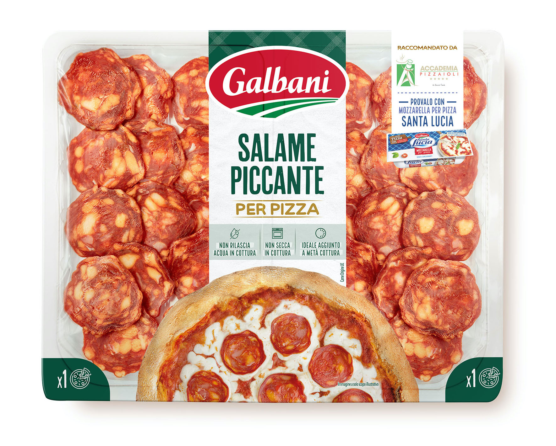 salame piccante per pizza galbani accademia pizzaioli